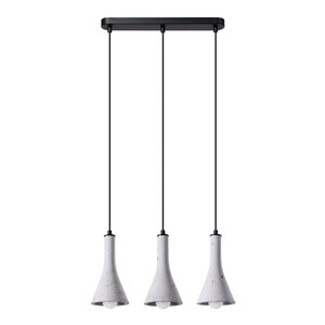 Sollux Lighting Pendant lamp REA 3L concrete