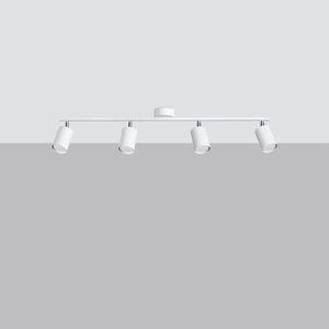 Sollux Lighting Deckenleuchte LEMMI 4L weiß