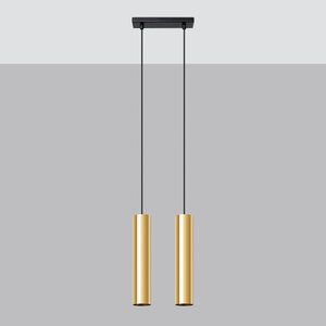 Sollux Lighting Hanglamp LAGOS 2 gepolijst goud