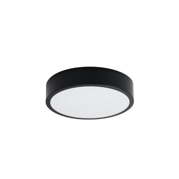 Sollux Lighting Ceiling lamp ONYX 30 black LED 3000K