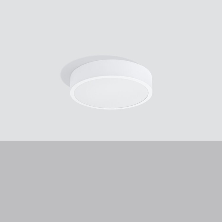 Sollux Lighting Plafondlamp ONYX 30 wit LED 3000K