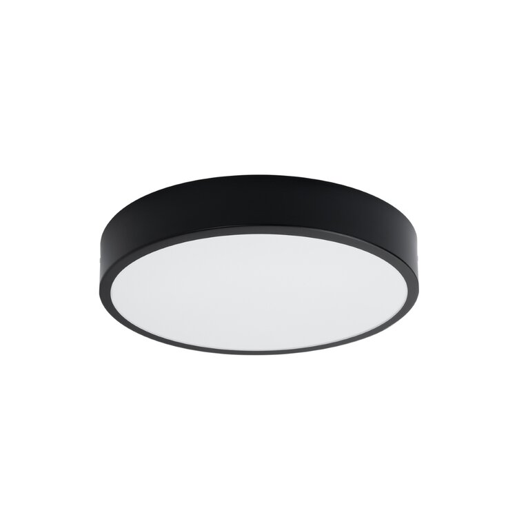 Sollux Lighting Plafondlamp ONYX 40 zwart LED 3000K