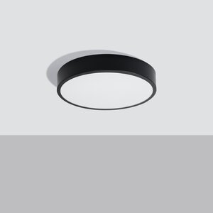Sollux Lighting Plafond ONYX 40 schwarz LED 3000K