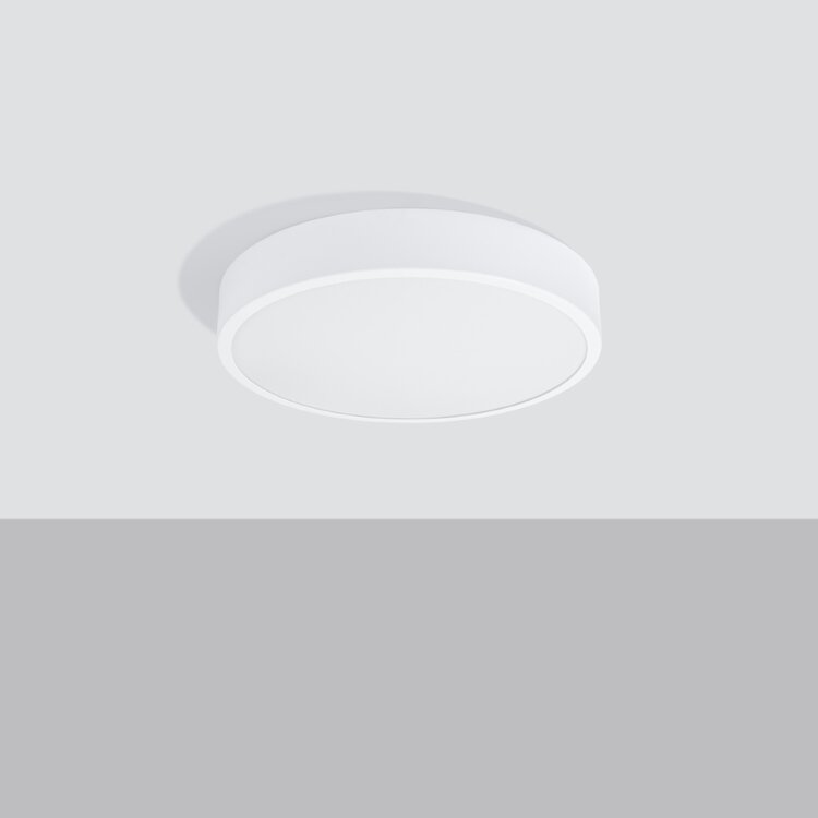 Sollux Lighting Ceiling lamp ONYX 40 white LED 3000K