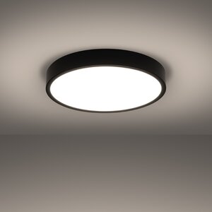 Sollux Lighting Plafond ONYX 50 schwarz LED 3000K