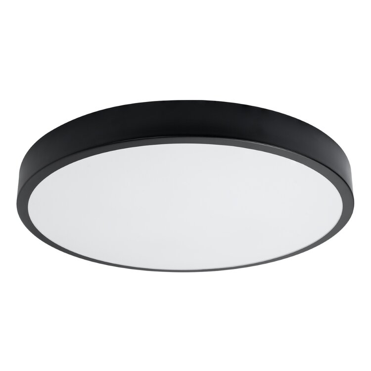 Sollux Lighting Plafond ONYX 60 schwarz LED 3000K
