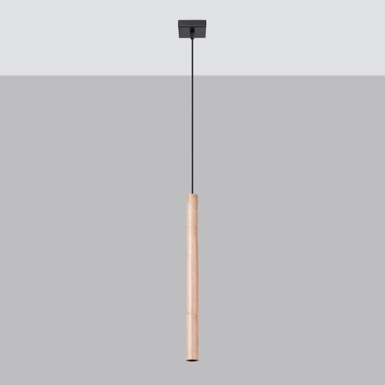 Sollux Lighting Hanglamp PASTELO 1 hout