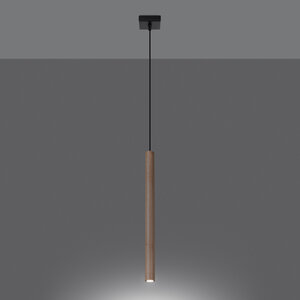 Sollux Lighting Pendelleuchten PASTELO 1 holz