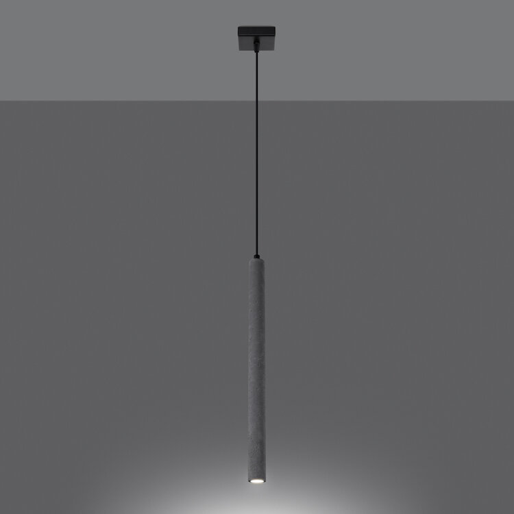 Sollux Lighting Hanglamp PASTELO 1 beton