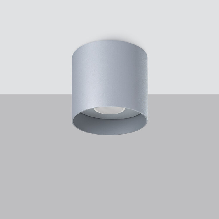 Sollux Lighting Ceiling lamp MIKA grey
