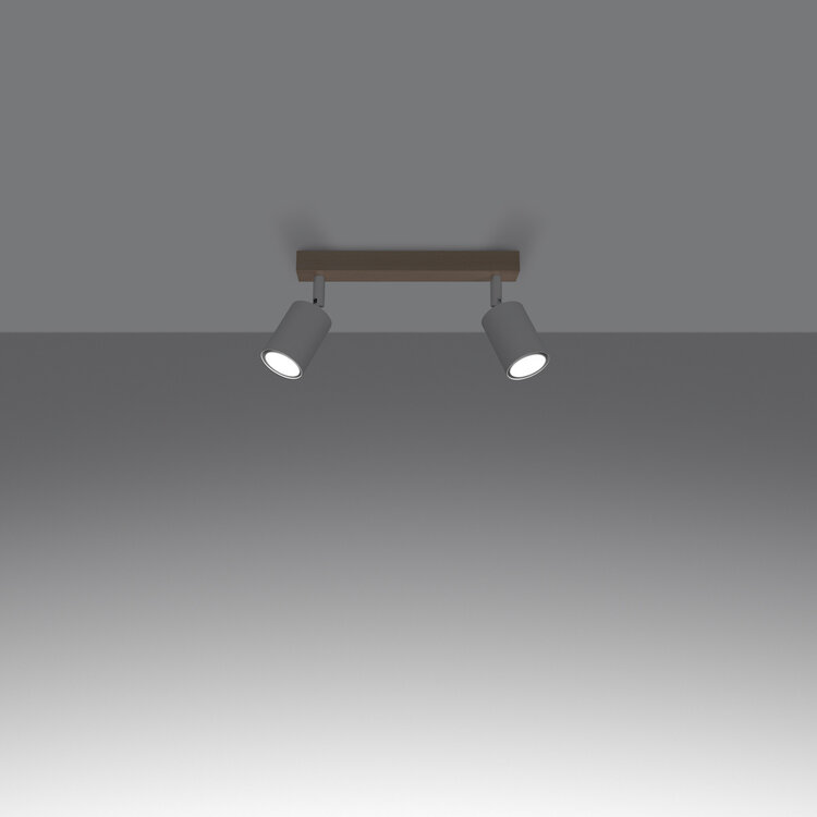 Sollux Lighting Deckenleuchte VERDO 2 weiß