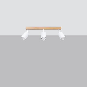 Sollux Lighting Ceiling lamp VERDO 3L white