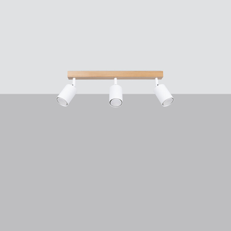 Sollux Lighting Ceiling lamp VERDO 3L white