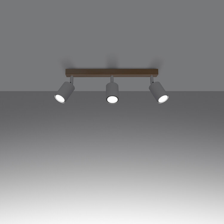 Sollux Lighting Ceiling lamp VERDO 3L white