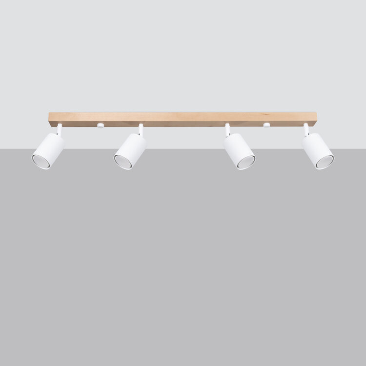 Sollux Lighting Ceiling lamp VERDO 4 white