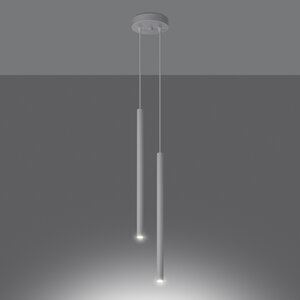 Sollux Lighting Pendant lamp PASTELO 2 white