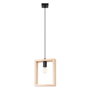 Sollux Lighting Pendelleuchte ARIES Naturholz