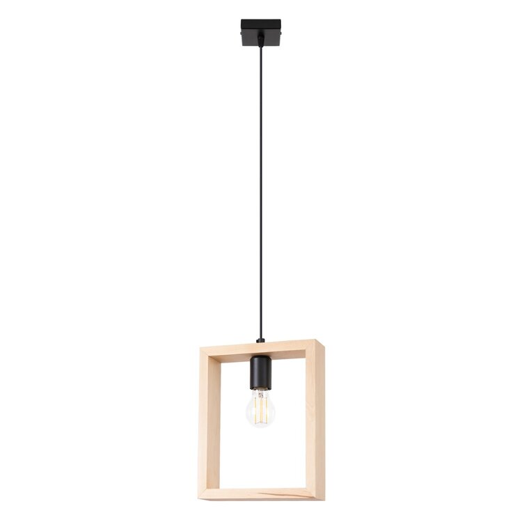 Sollux Lighting Pendant lamp ARIES natural wood