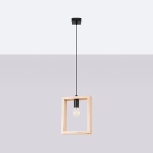 Sollux Lighting Pendant lamp ARIES natural wood