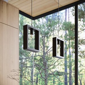 Sollux Lighting Hanglamp ARIES wengé