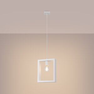 Sollux Lighting Pendelleuchte ARIES Weiß