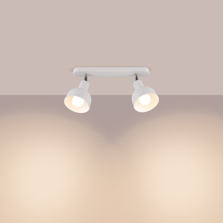 Sollux Lighting Ceiling lamp ELBA 2 white
