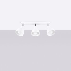 Sollux Lighting Plafondlamp ELBA 3 wit