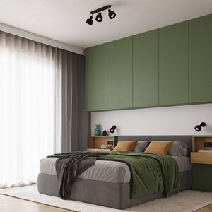 Sollux Lighting Wall lamp ELBA black