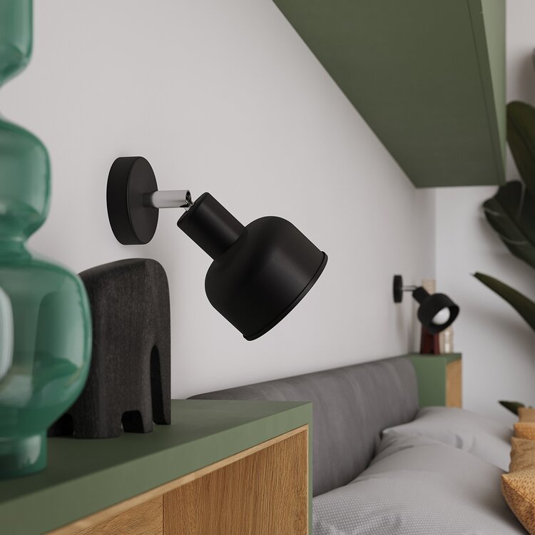 Sollux Lighting Plafond ELBA 2 Schwarz