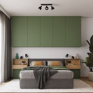 Sollux Lighting Plafondlamp ELBA 3 zwart