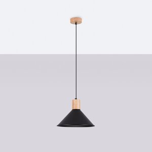 Sollux Lighting Pendant lamp JAGA black