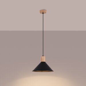 Sollux Lighting Pendant lamp JAGA black