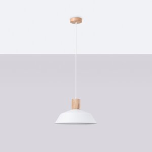 Sollux Lighting Pendant lamp FANO white