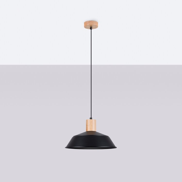Sollux Lighting Pendelleuchte FANO Schwarz