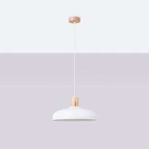 Sollux Lighting Pendant lamp INDY white