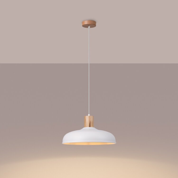 Sollux Lighting Hanglamp INDY wit