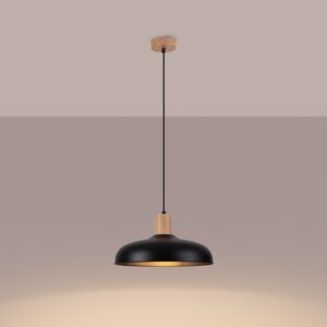 Sollux Lighting Pendant lamp INDY black