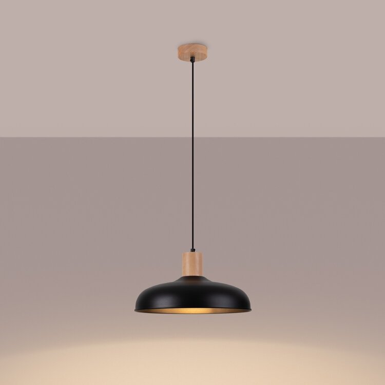 Sollux Lighting Pendant lamp INDY black