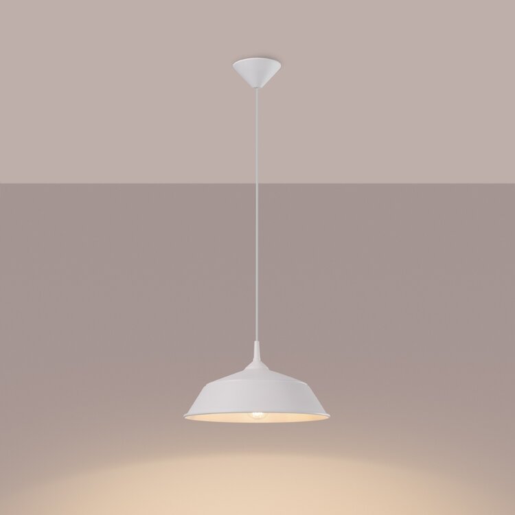Sollux Lighting Pendant lamp FRIKA white