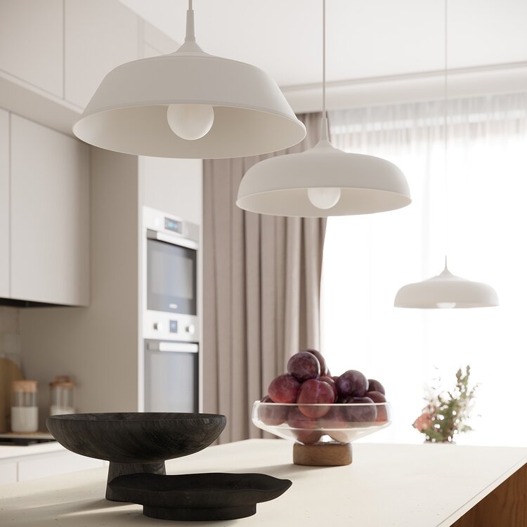 Sollux Lighting Pendant lamp FRIKA white