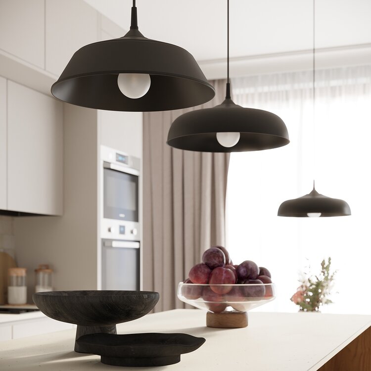 Sollux Lighting Pendant lamp GINA black
