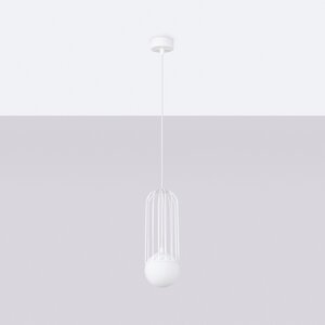 Sollux Lighting Pendant lamp BRINA 1 white