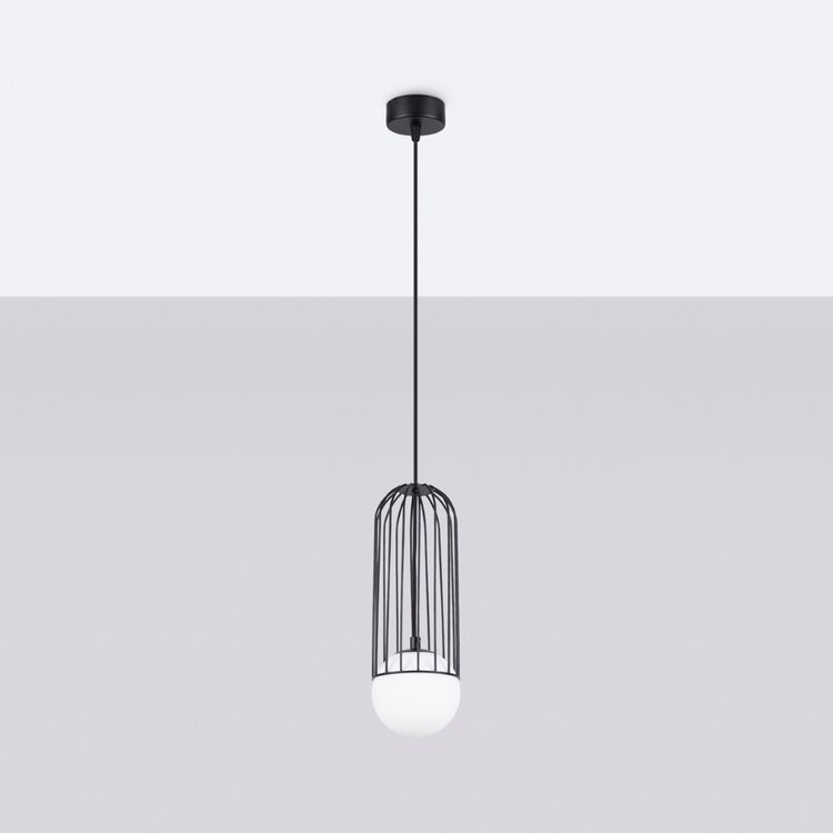 Sollux Lighting Pendelleuchte BRINA 1 Schwarz