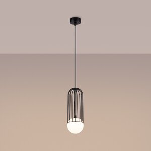 Sollux Lighting Pendant lamp BRINA 1 black