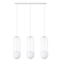 Pendant lamp BRINA 3L white