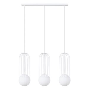 Sollux Lighting Pendant lamp BRINA 3L white