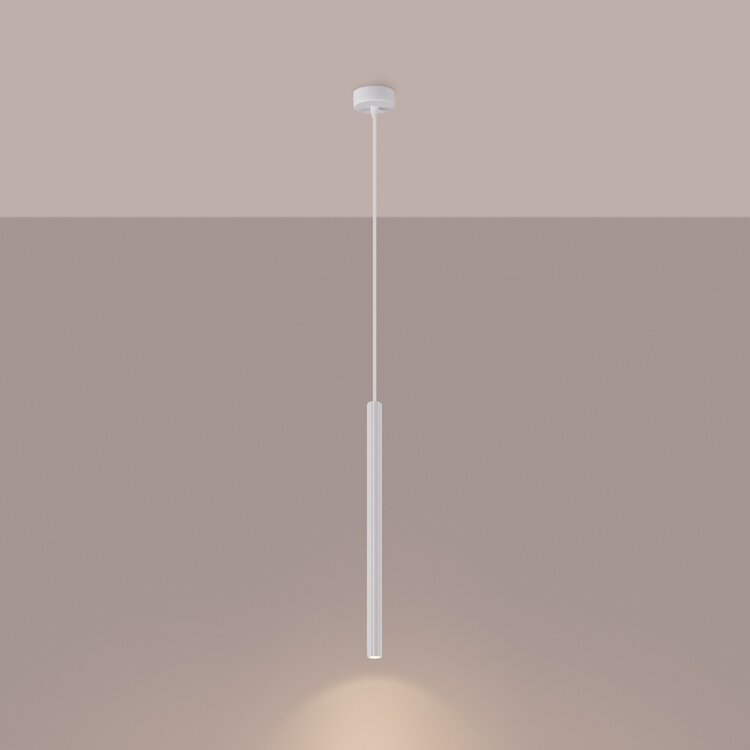 Sollux Lighting Hanglamp ARCHE 1 wit