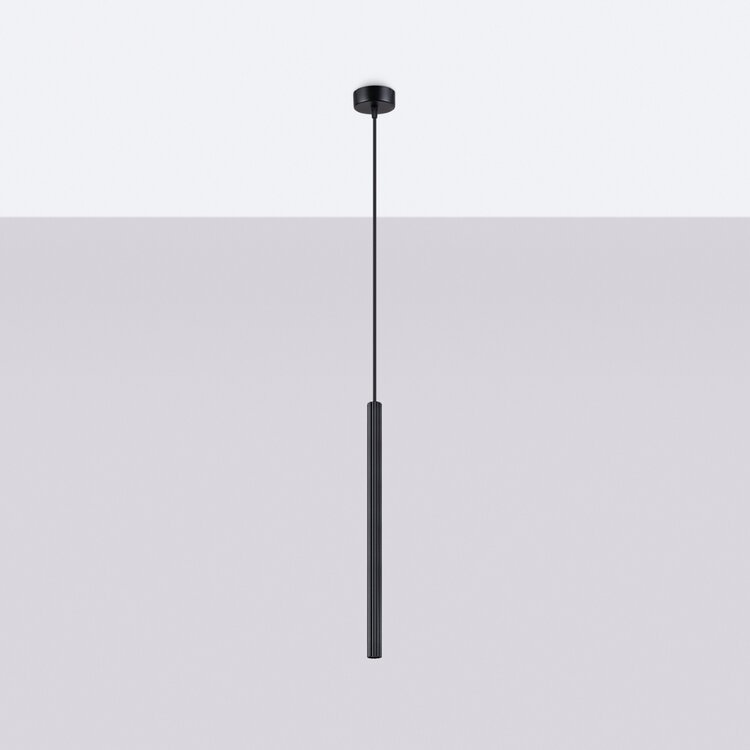 Sollux Lighting Pendant lamp ARCHE 1 black