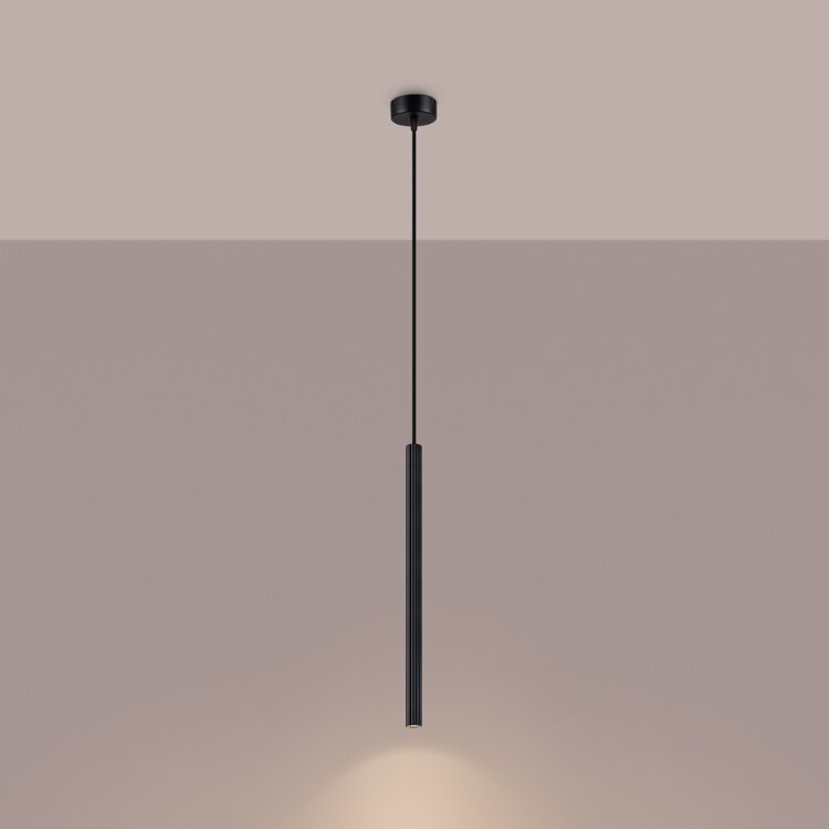 Sollux Lighting Pendelleuchte ARCHE 1 Schwarz