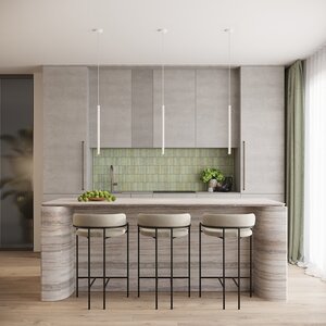 Sollux Lighting Hanglamp ARCHE 3P wit